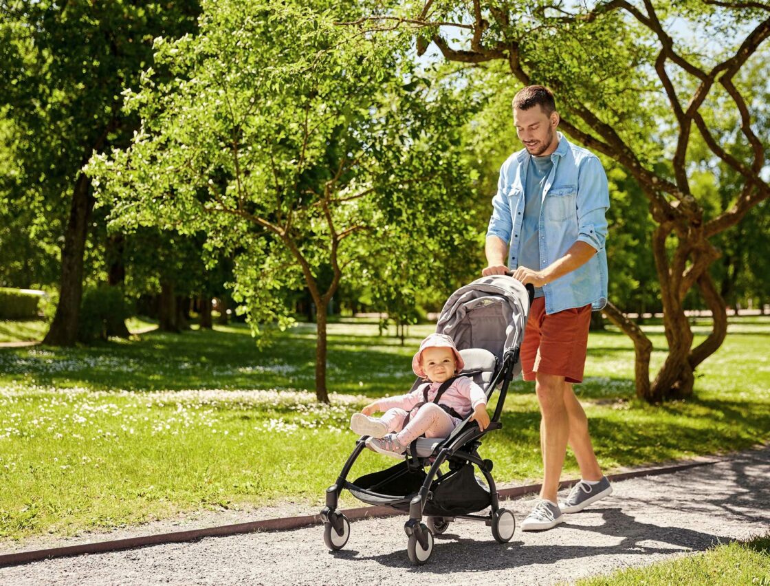 Father and baby