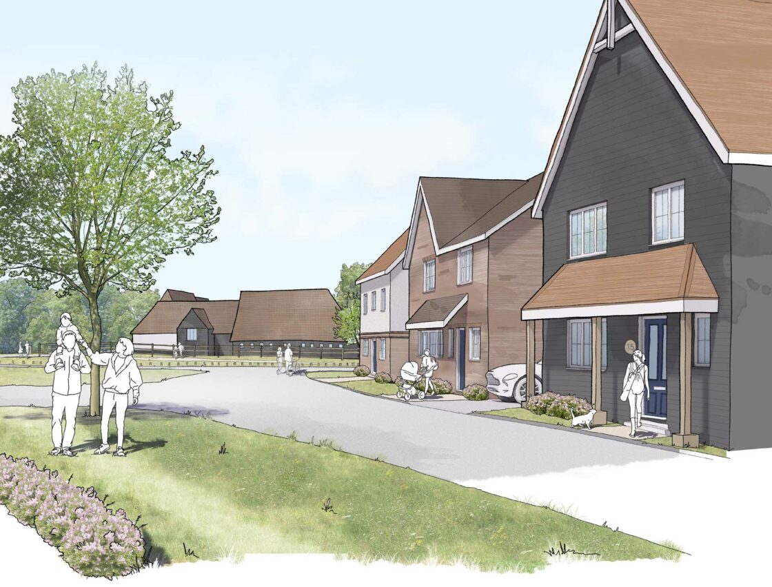 Illustrative sketch of the development